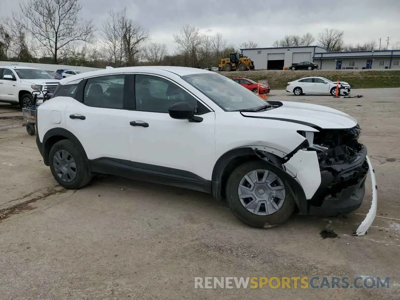 4 Photograph of a damaged car 3N8AP6BA2SL322626 NISSAN KICKS 2025