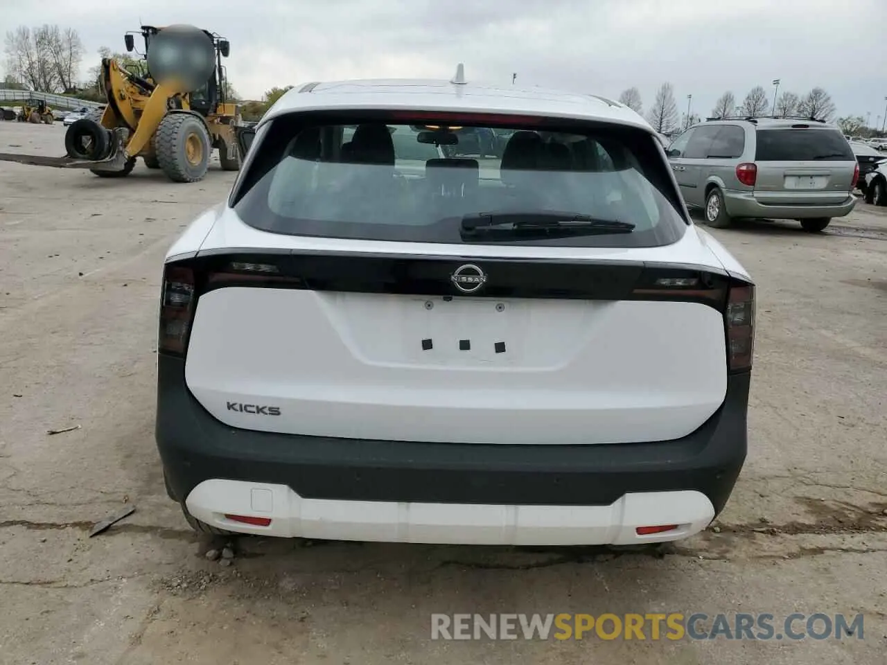 6 Photograph of a damaged car 3N8AP6BA2SL322626 NISSAN KICKS 2025