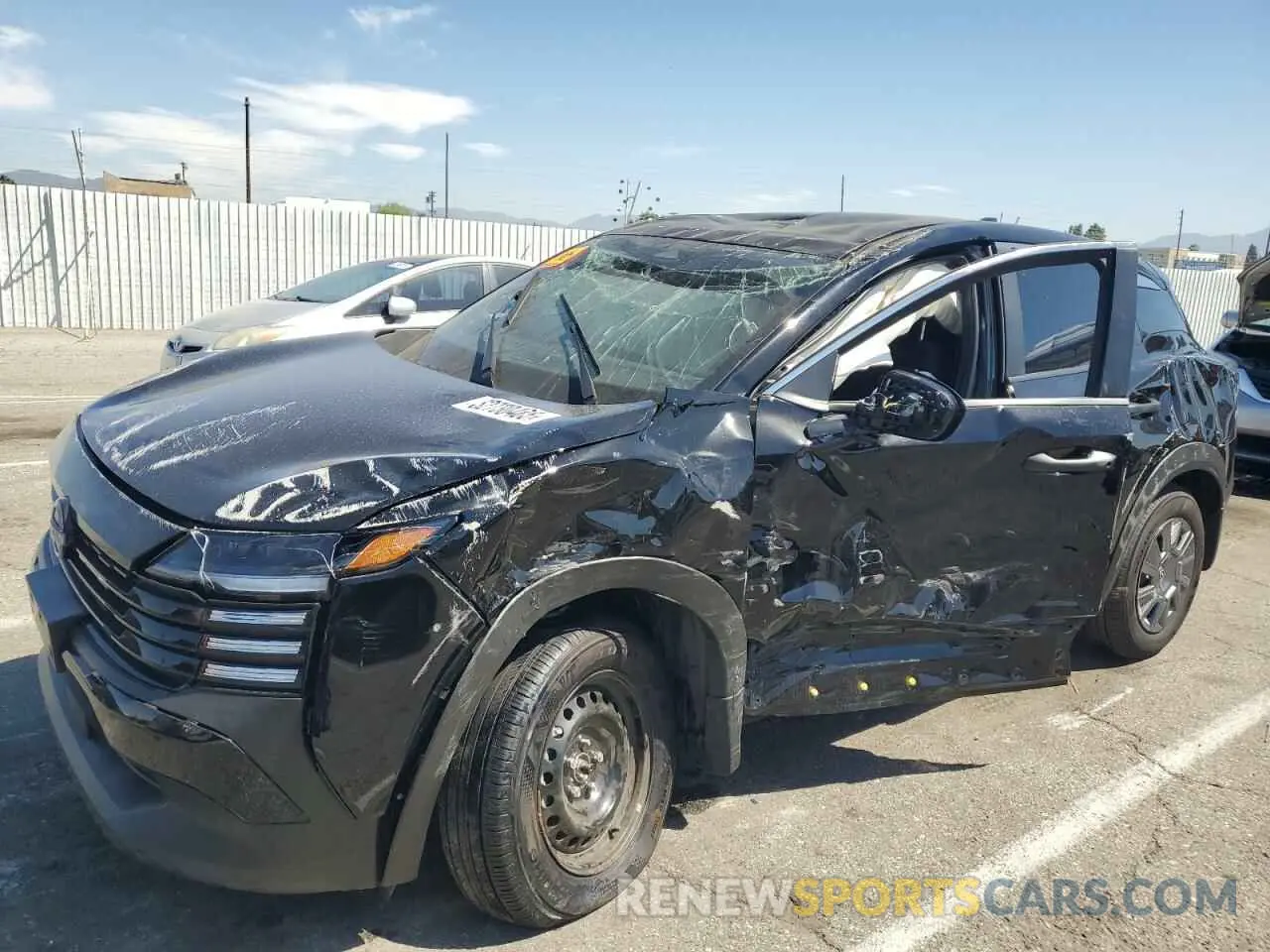1 Photograph of a damaged car 3N8AP6BA3SL366215 NISSAN KICKS 2025