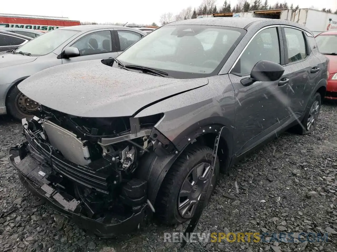 1 Photograph of a damaged car 3N8AP6BA6SL306431 NISSAN KICKS 2025