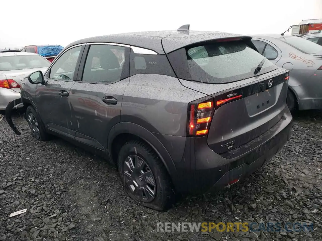 2 Photograph of a damaged car 3N8AP6BA6SL306431 NISSAN KICKS 2025
