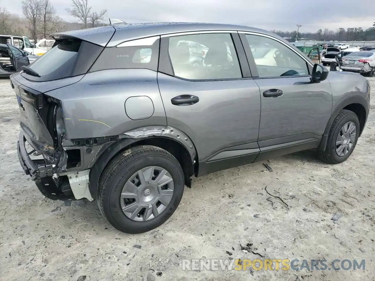 3 Photograph of a damaged car 3N8AP6BA6SL324248 NISSAN KICKS 2025