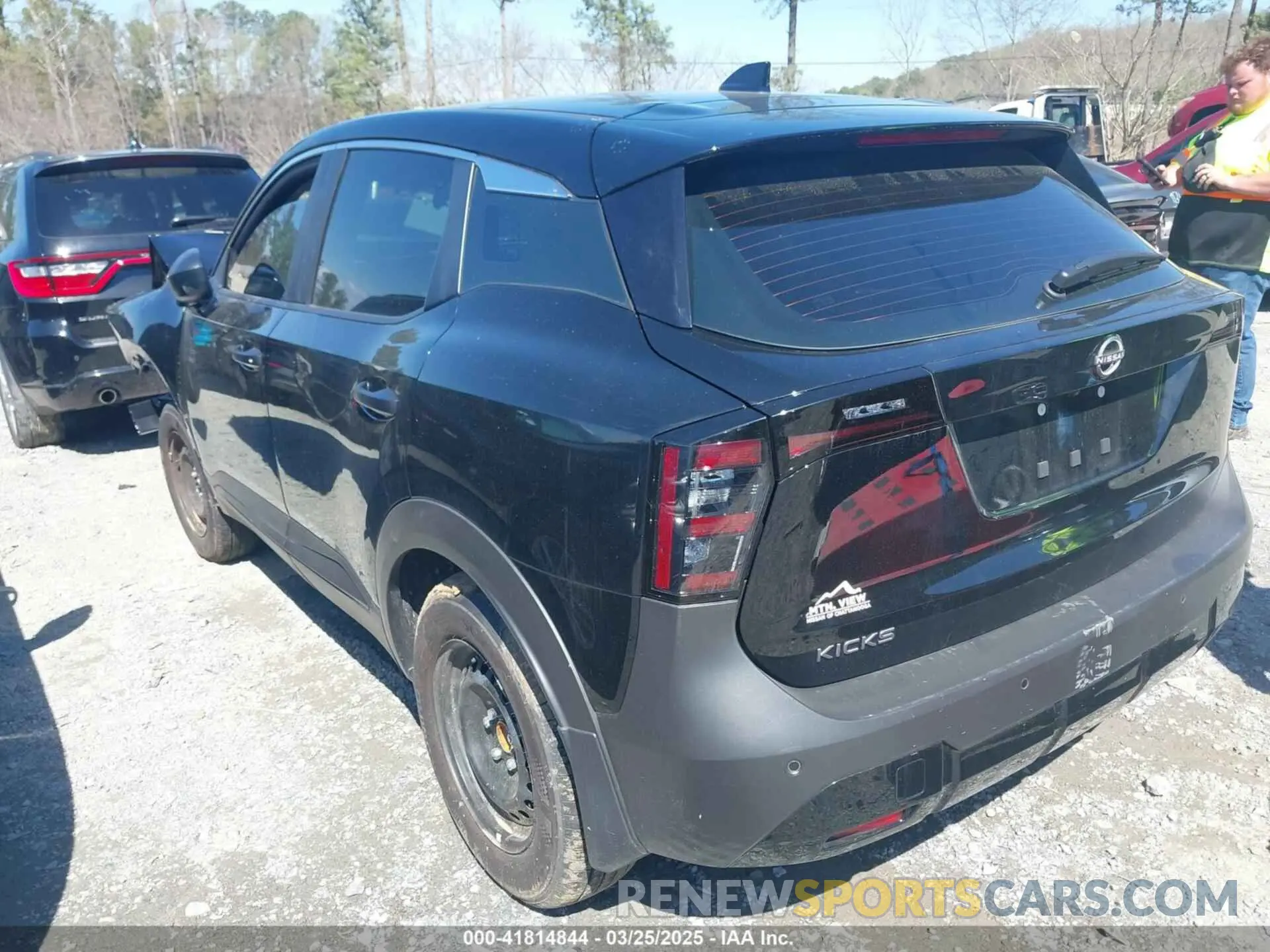 3 Photograph of a damaged car 3N8AP6BA7SL306423 NISSAN KICKS 2025