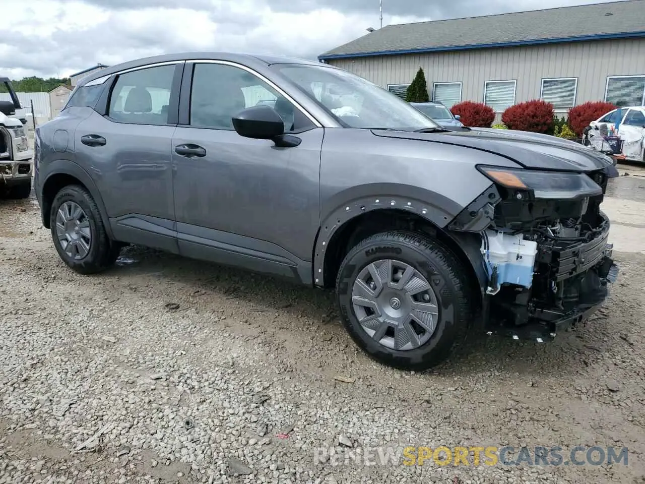 4 Photograph of a damaged car 3N8AP6BA7SL307913 NISSAN KICKS 2025