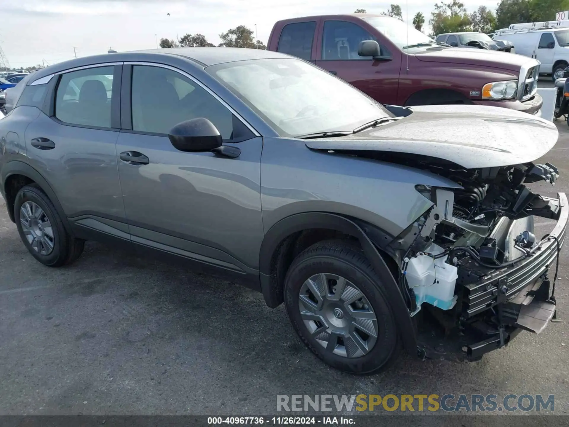 1 Photograph of a damaged car 3N8AP6BA7SL310908 NISSAN KICKS 2025