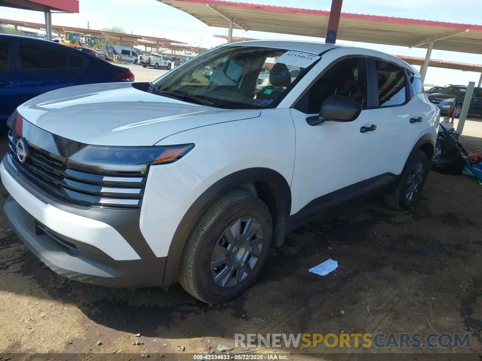 2 Photograph of a damaged car 3N8AP6BA9SL307203 NISSAN KICKS 2025
