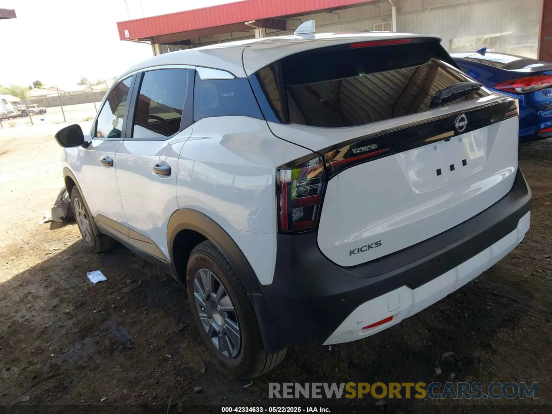 3 Photograph of a damaged car 3N8AP6BA9SL307203 NISSAN KICKS 2025