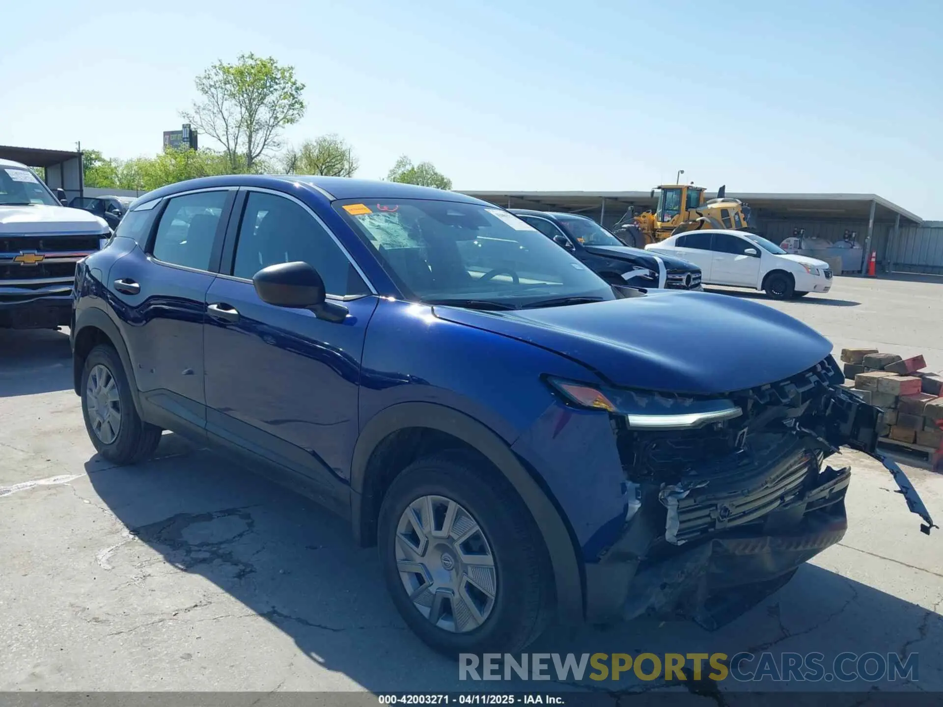 1 Photograph of a damaged car 3N8AP6BA9SL342579 NISSAN KICKS 2025