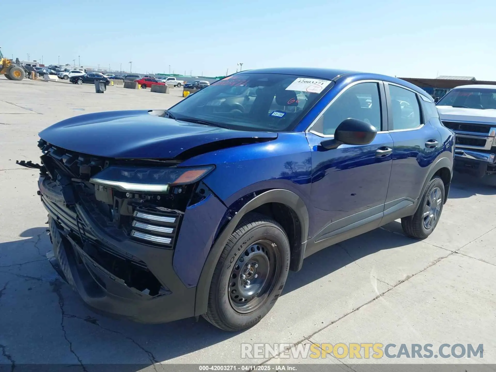 2 Photograph of a damaged car 3N8AP6BA9SL342579 NISSAN KICKS 2025