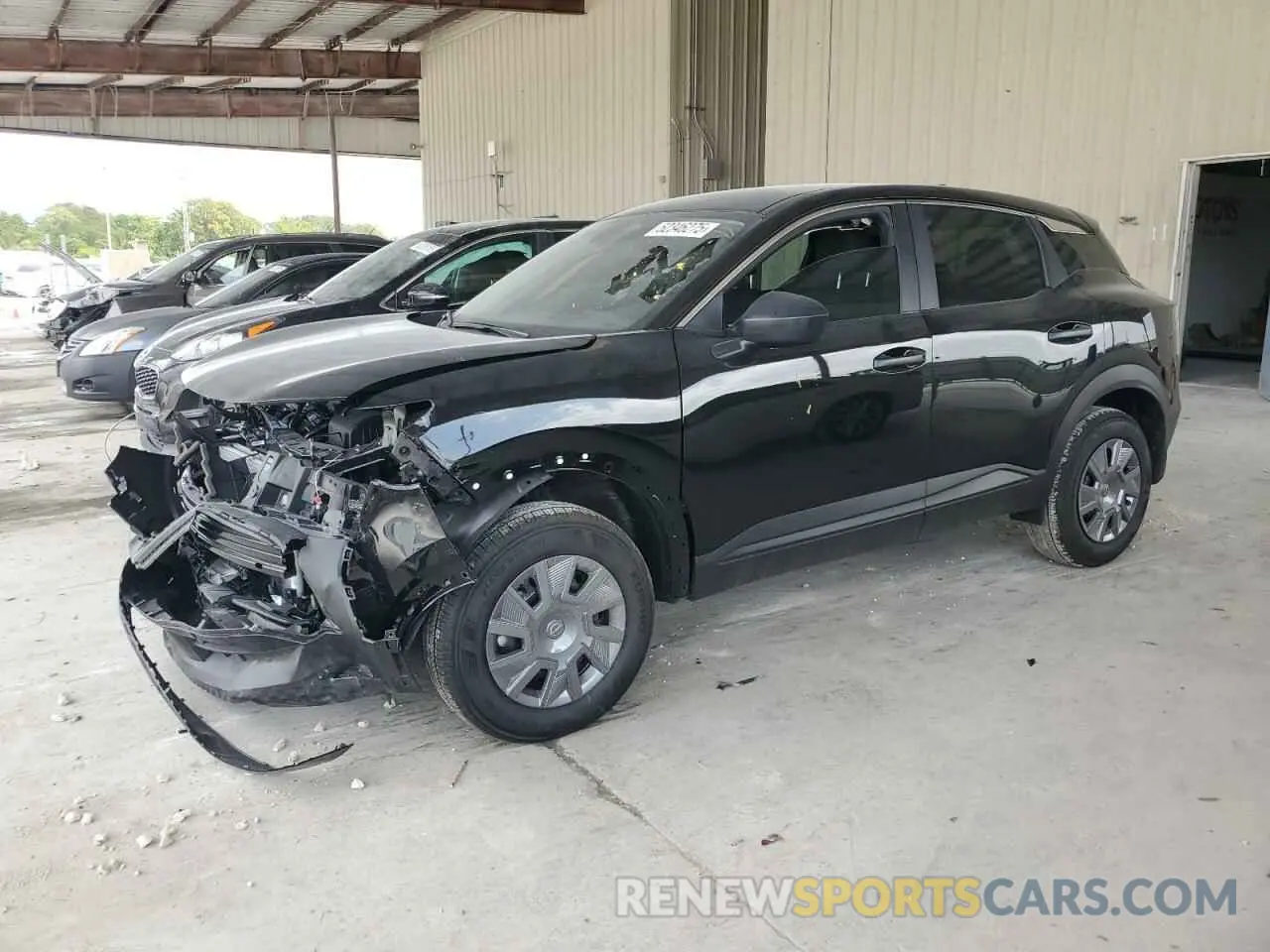 1 Photograph of a damaged car 3N8AP6BAXSL366664 NISSAN KICKS 2025