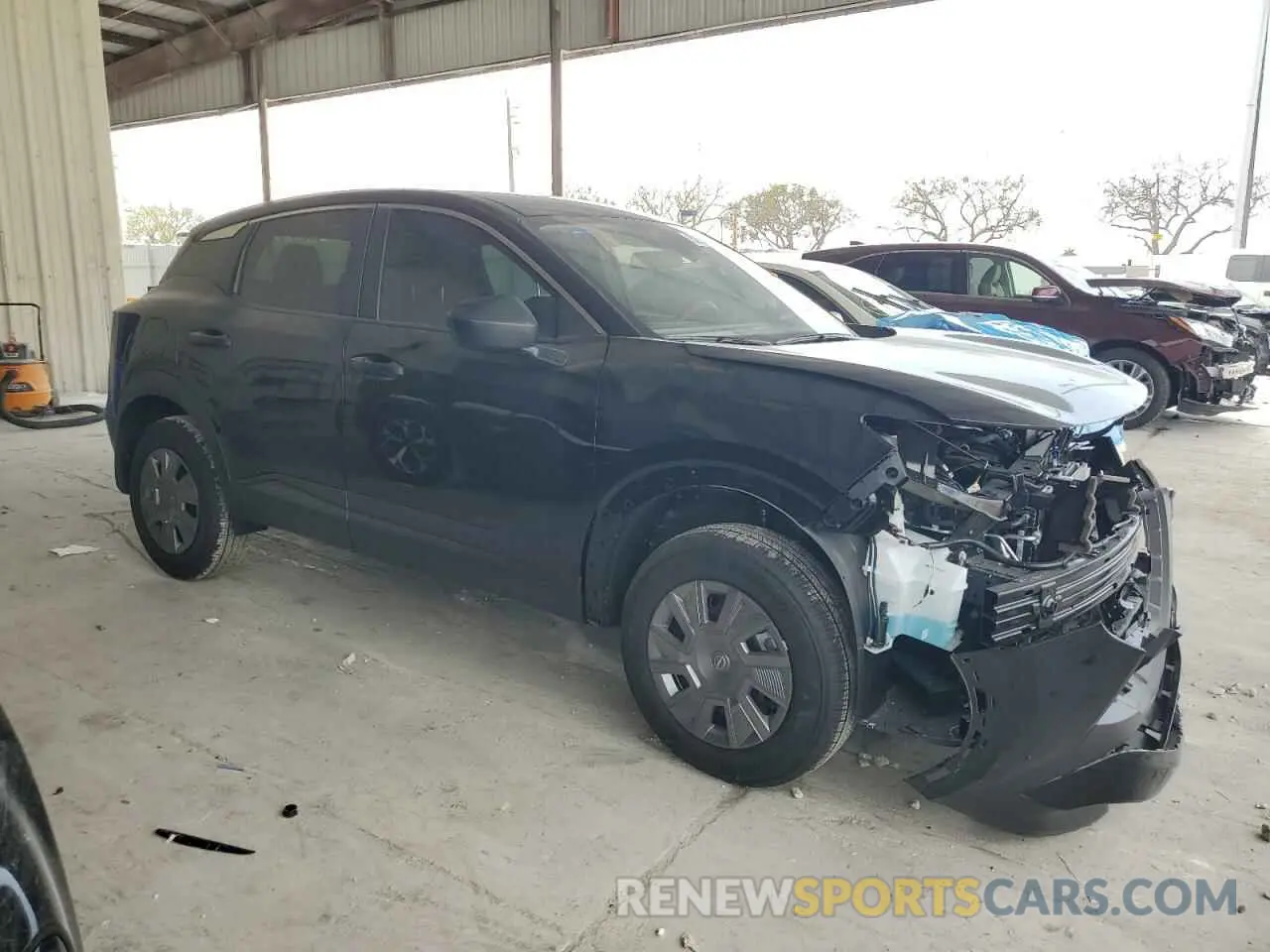 4 Photograph of a damaged car 3N8AP6BAXSL366664 NISSAN KICKS 2025