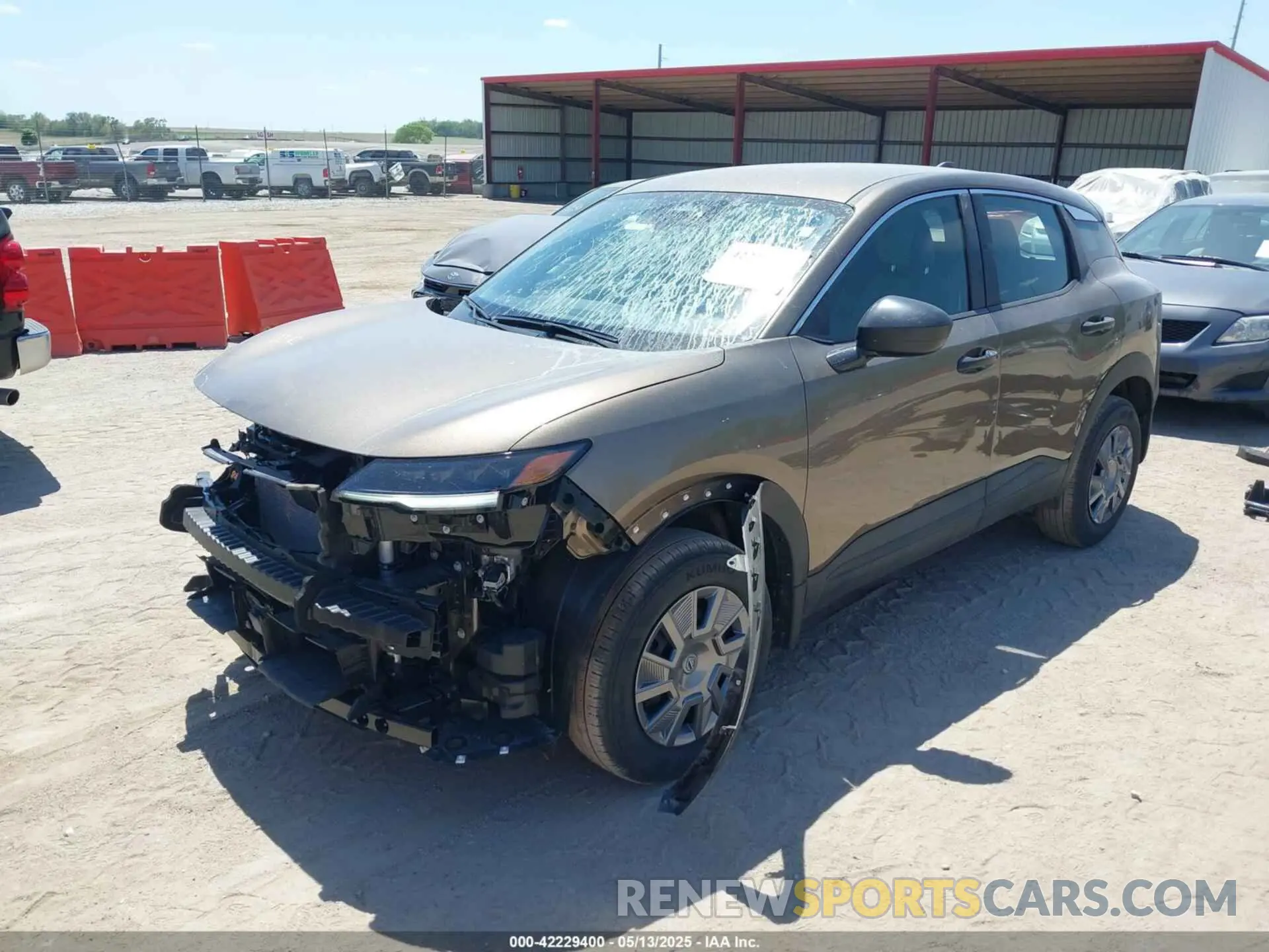 2 Photograph of a damaged car 3N8AP6BB1SL313392 NISSAN KICKS 2025