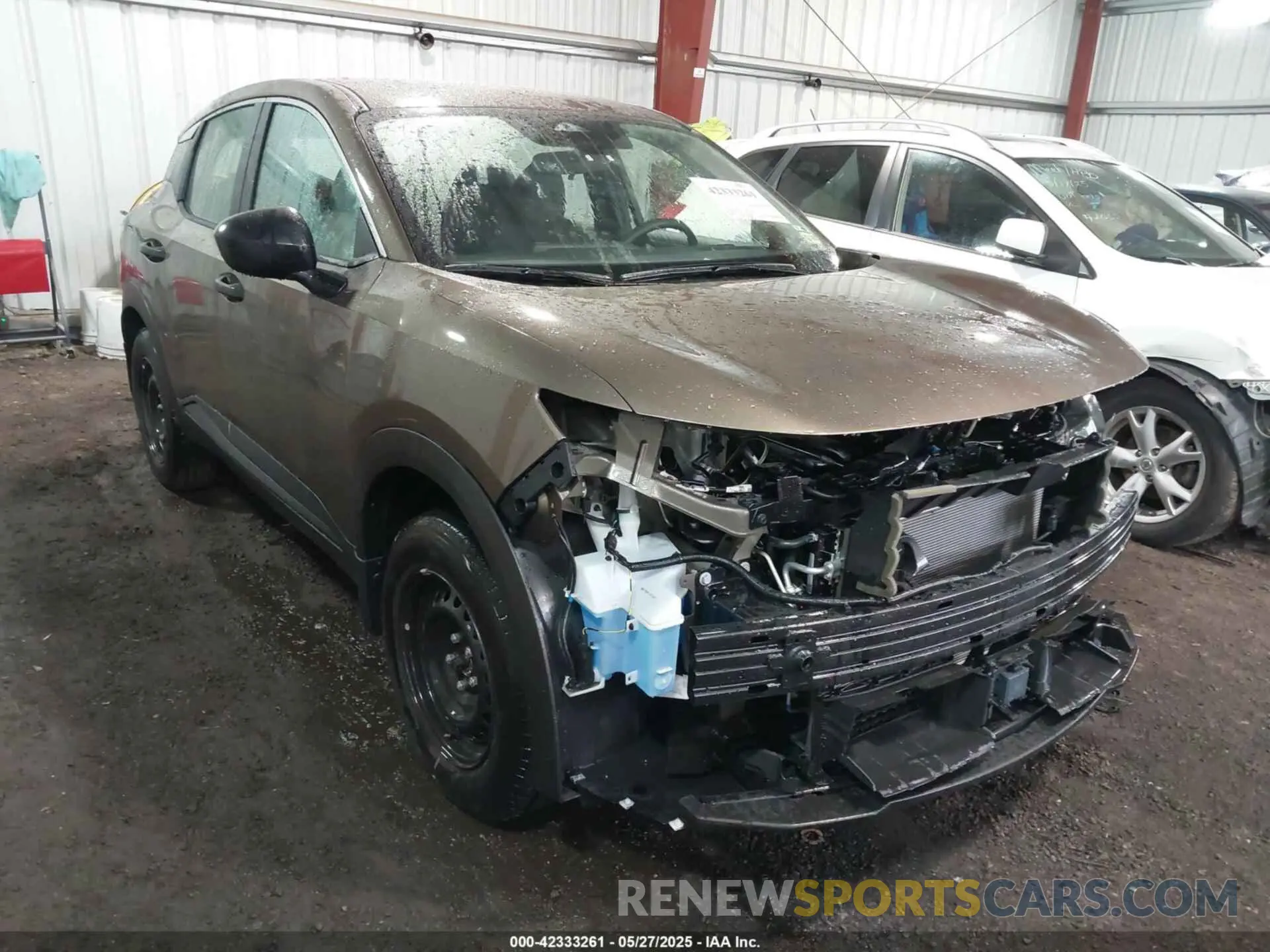 1 Photograph of a damaged car 3N8AP6BB1SL318902 NISSAN KICKS 2025