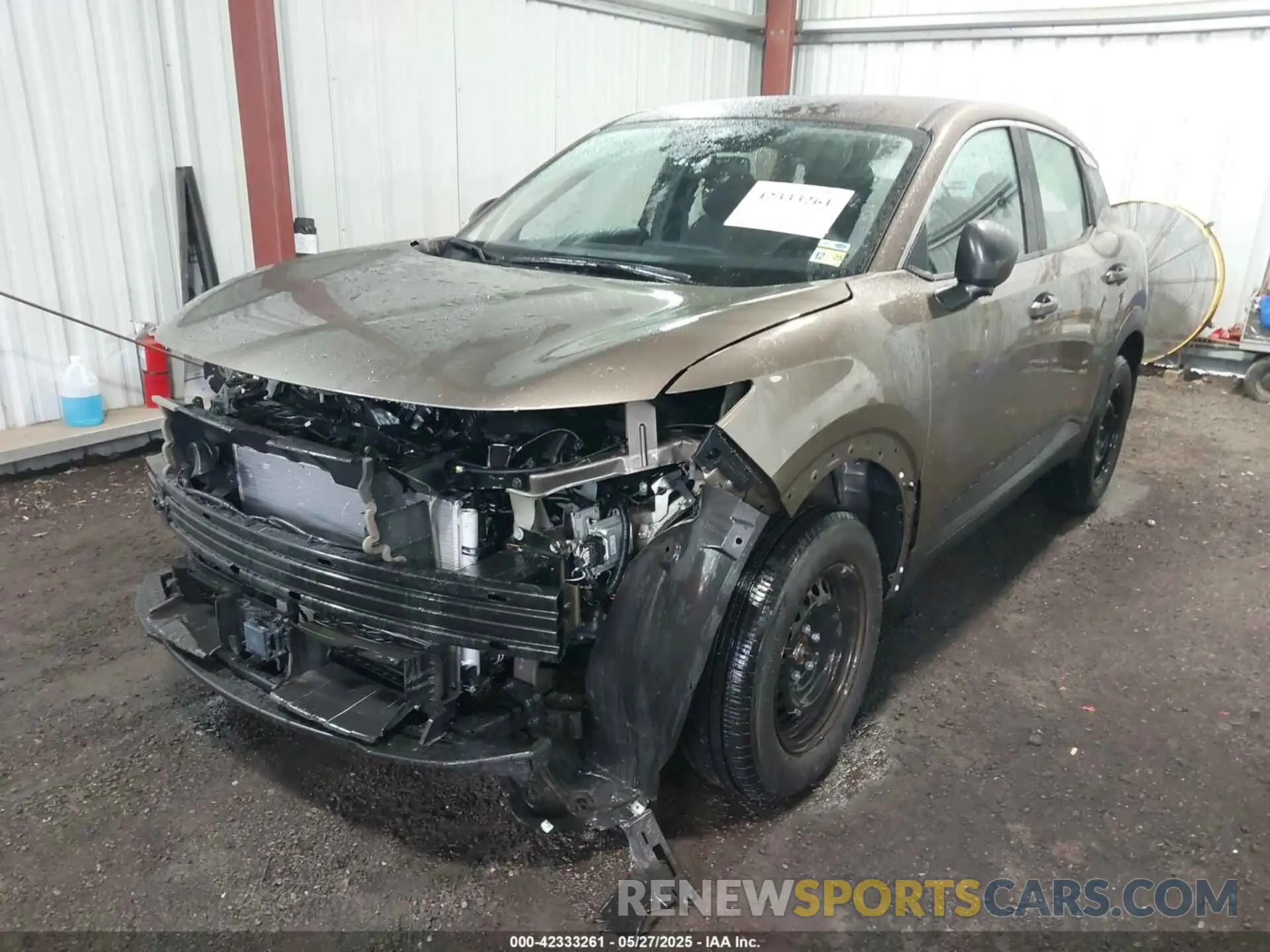 2 Photograph of a damaged car 3N8AP6BB1SL318902 NISSAN KICKS 2025