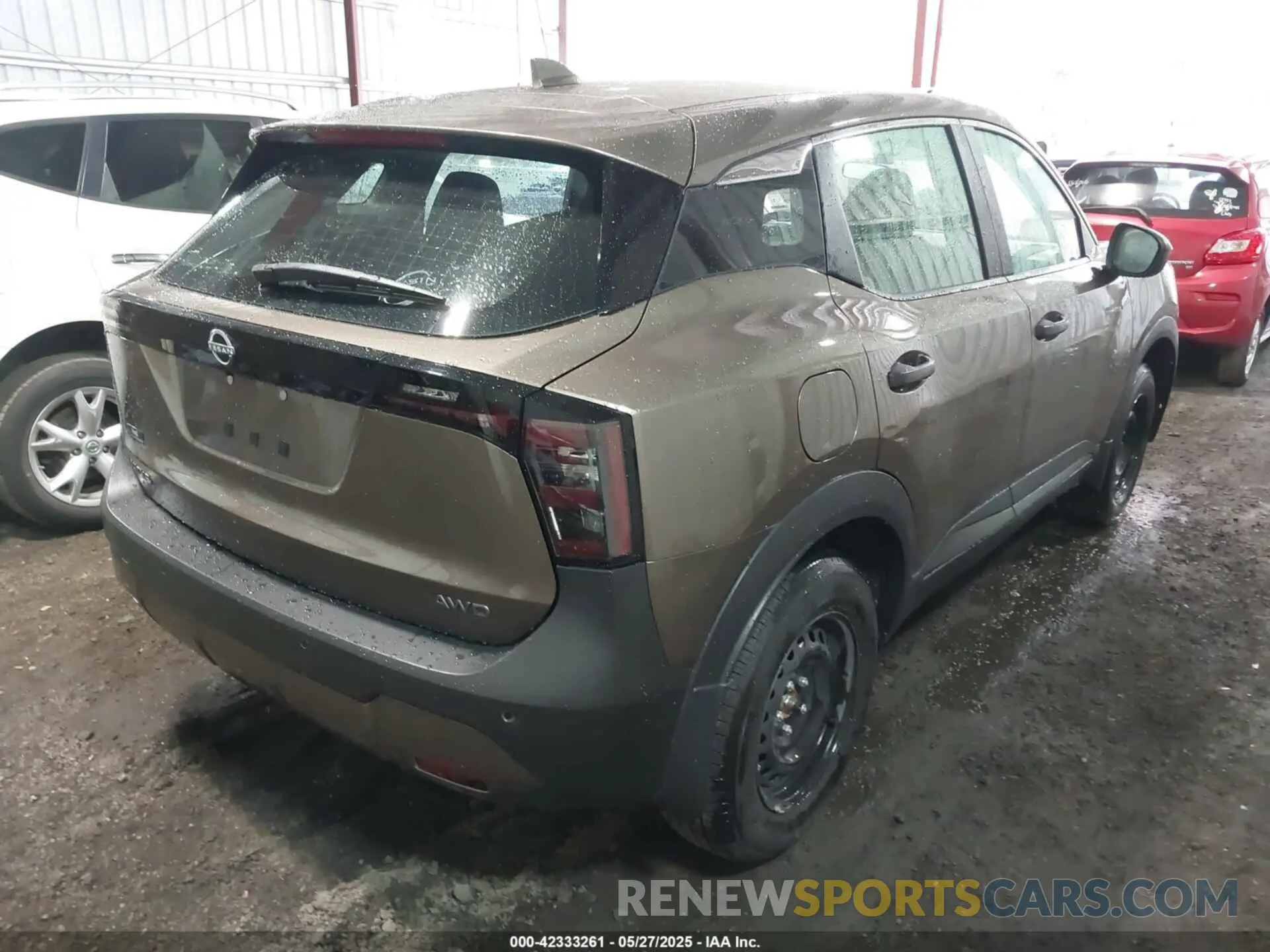 4 Photograph of a damaged car 3N8AP6BB1SL318902 NISSAN KICKS 2025