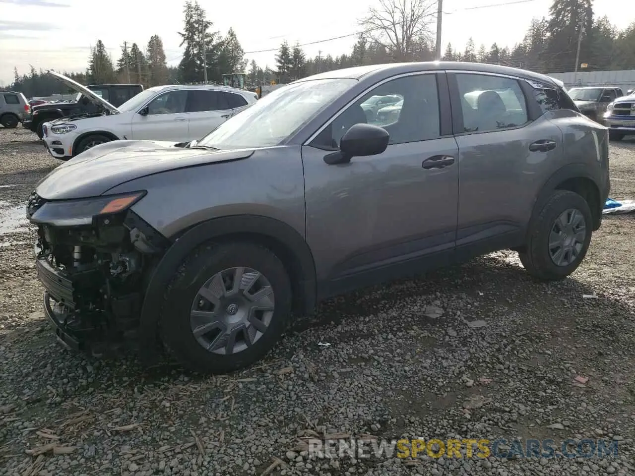 1 Photograph of a damaged car 3N8AP6BB4SL313547 NISSAN KICKS 2025