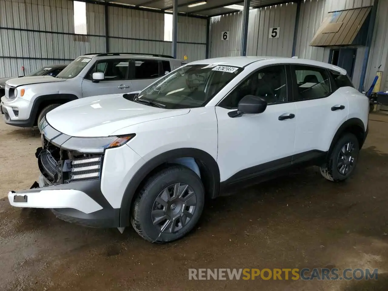 1 Photograph of a damaged car 3N8AP6BB4SL382903 NISSAN KICKS 2025