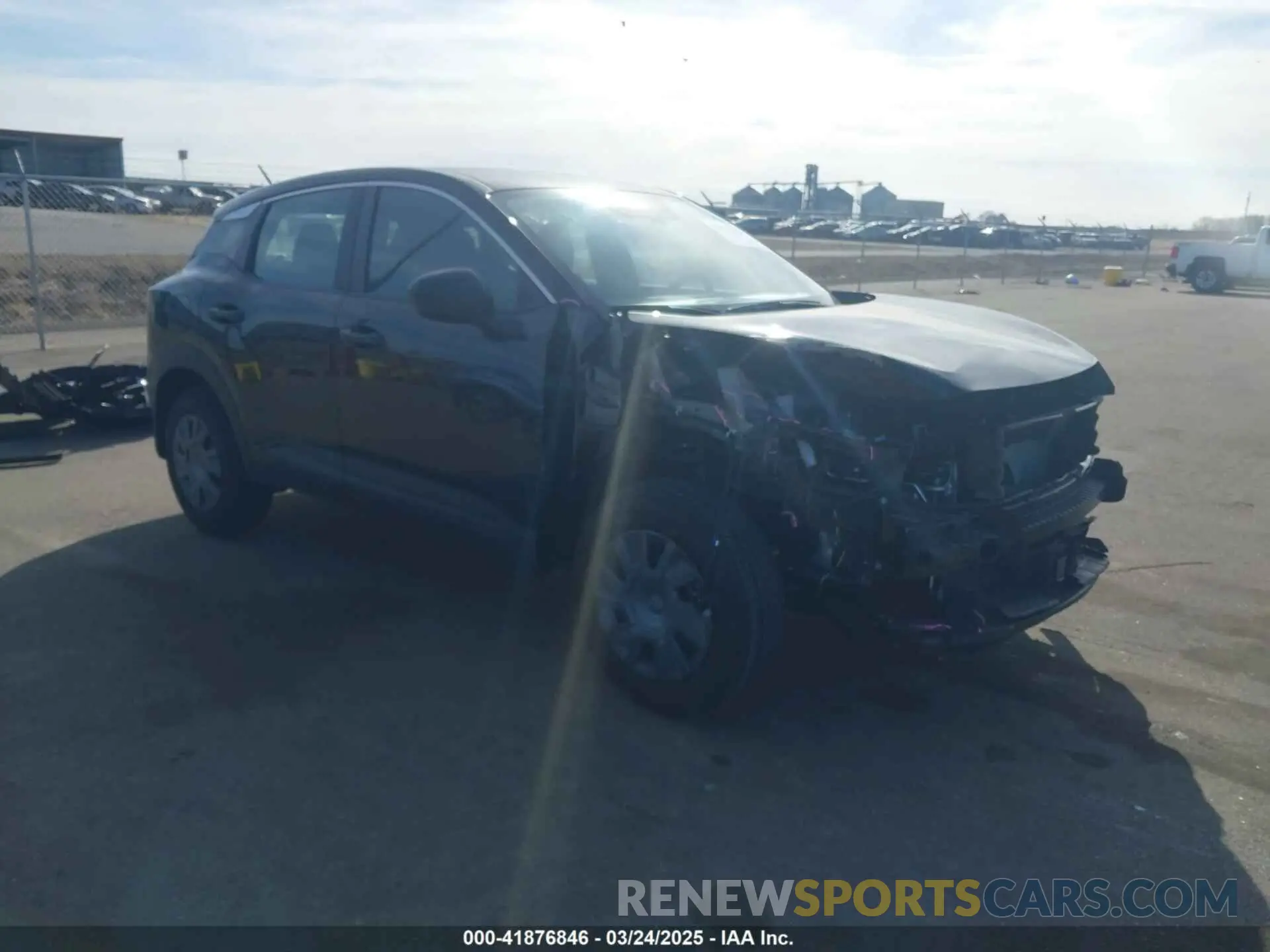 1 Photograph of a damaged car 3N8AP6BB5SL357380 NISSAN KICKS 2025
