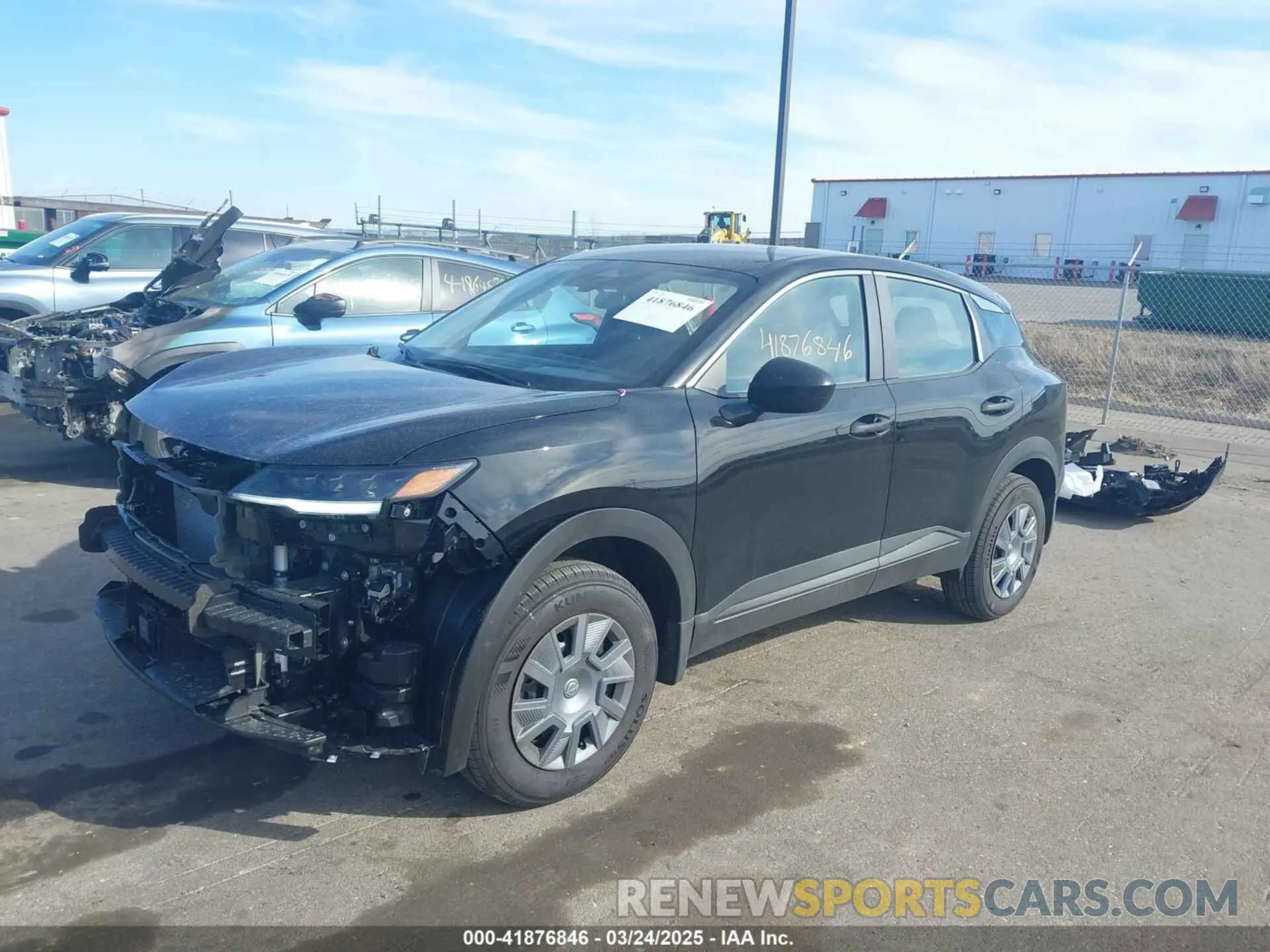 2 Photograph of a damaged car 3N8AP6BB5SL357380 NISSAN KICKS 2025