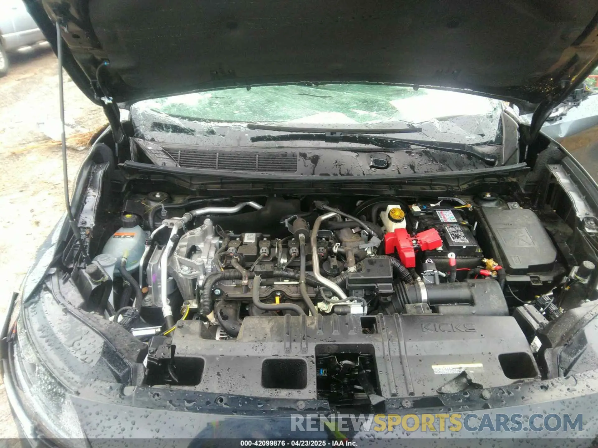 10 Photograph of a damaged car 3N8AP6CA1SL343935 NISSAN KICKS 2025