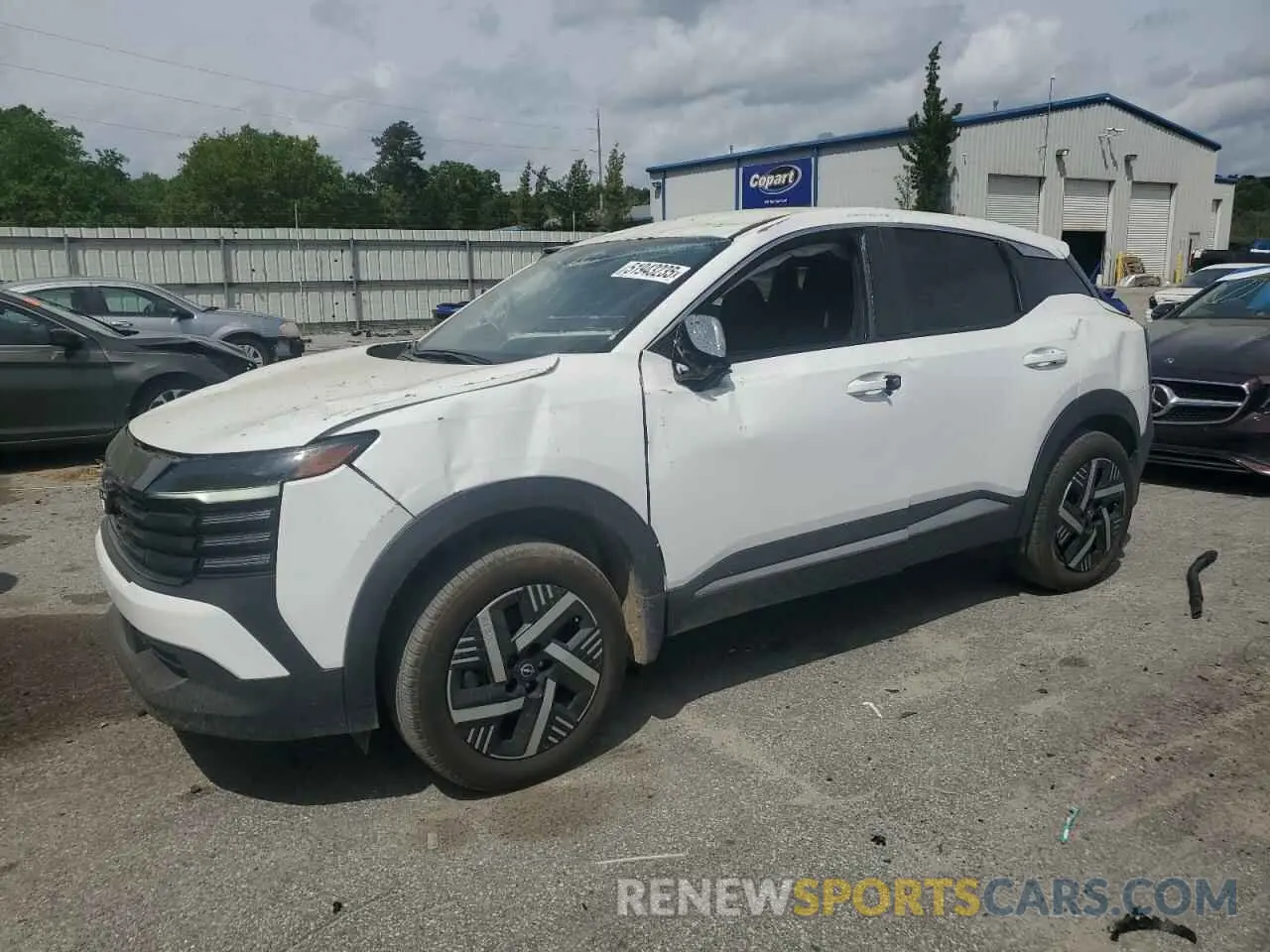 1 Photograph of a damaged car 3N8AP6CA2SL322981 NISSAN KICKS 2025