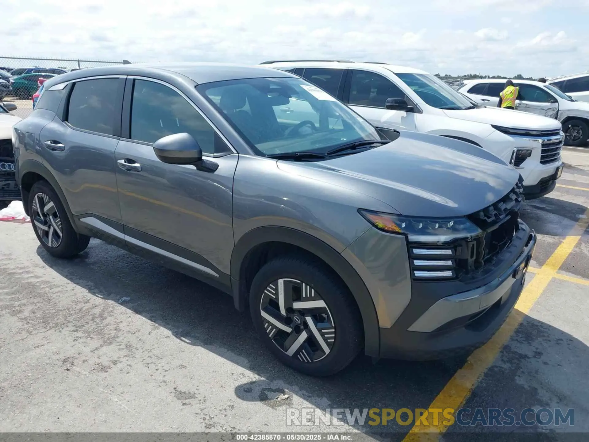 1 Photograph of a damaged car 3N8AP6CA3SL314436 NISSAN KICKS 2025