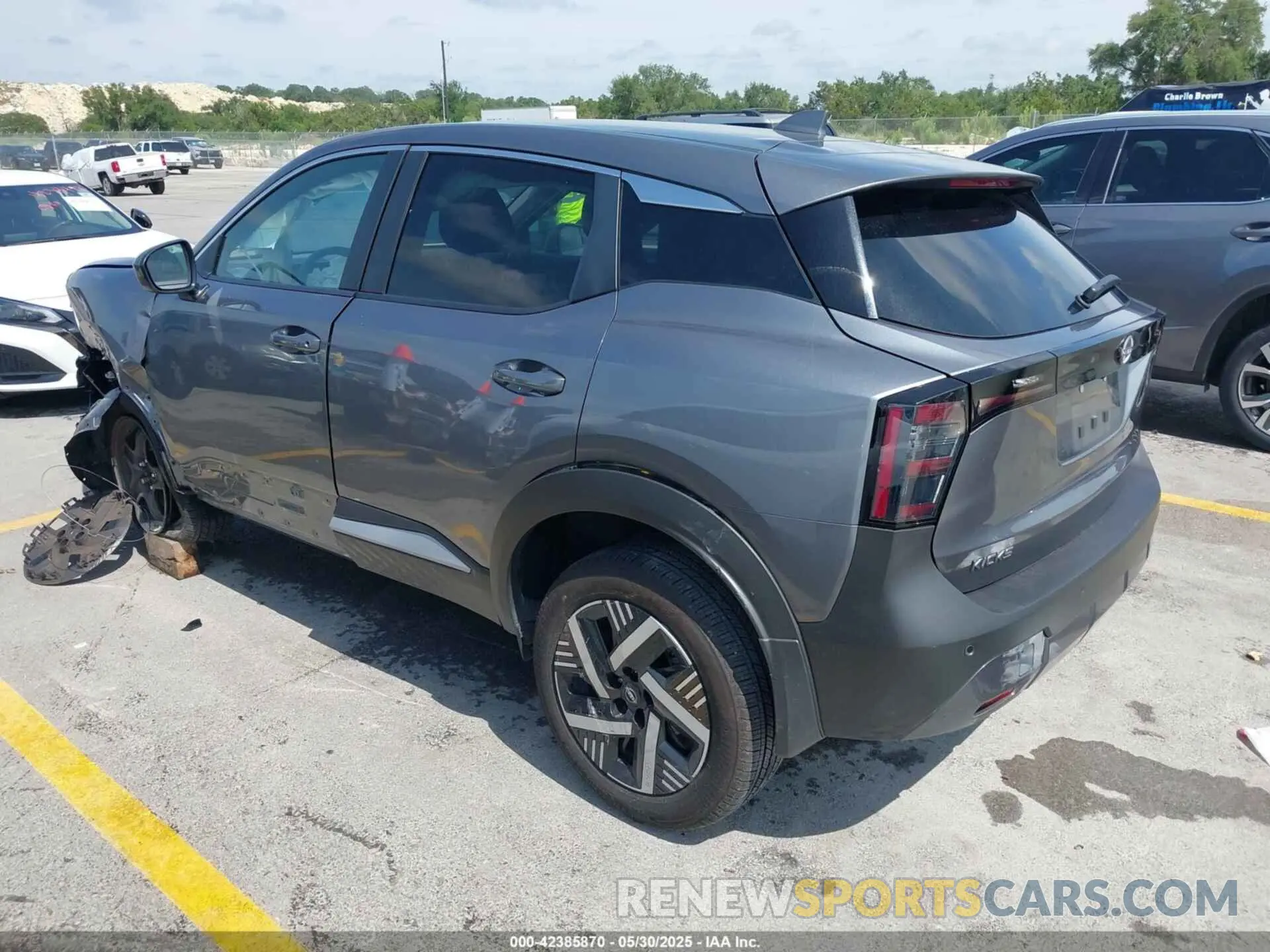 3 Photograph of a damaged car 3N8AP6CA3SL314436 NISSAN KICKS 2025