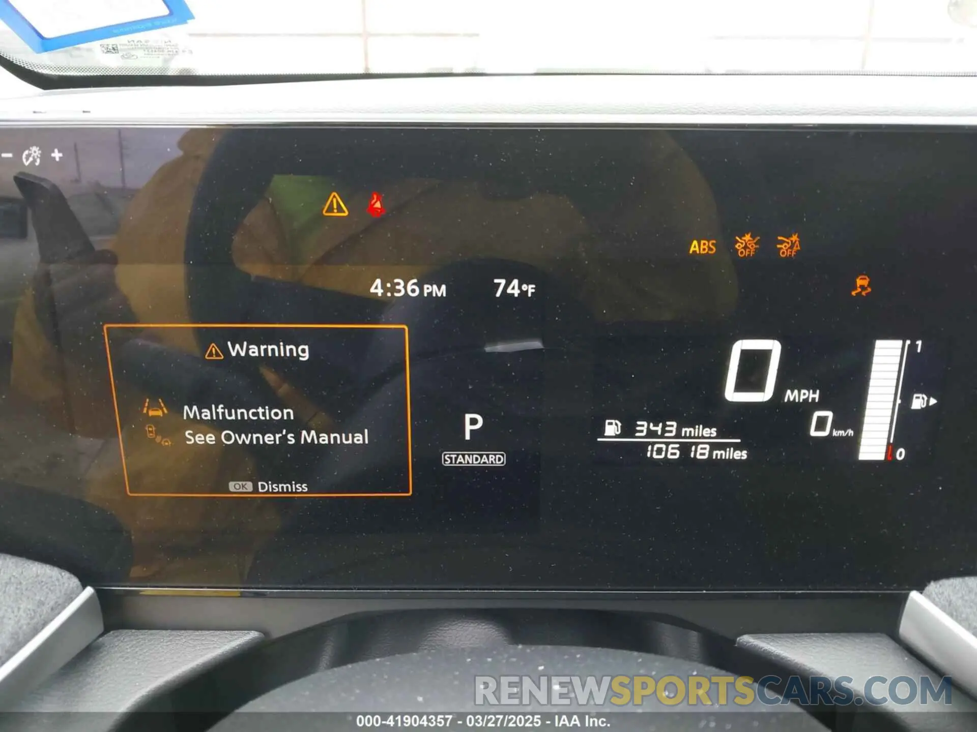 7 Photograph of a damaged car 3N8AP6CA5SL307004 NISSAN KICKS 2025