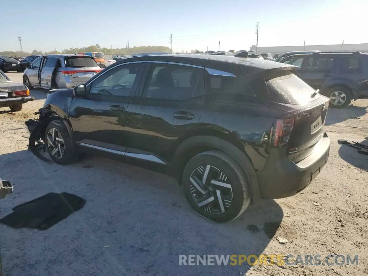 2 Photograph of a damaged car 3N8AP6CA6SL306797 NISSAN KICKS 2025