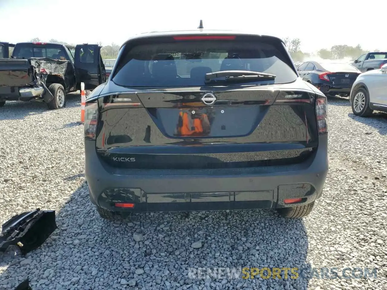 6 Photograph of a damaged car 3N8AP6CA6SL354459 NISSAN KICKS 2025