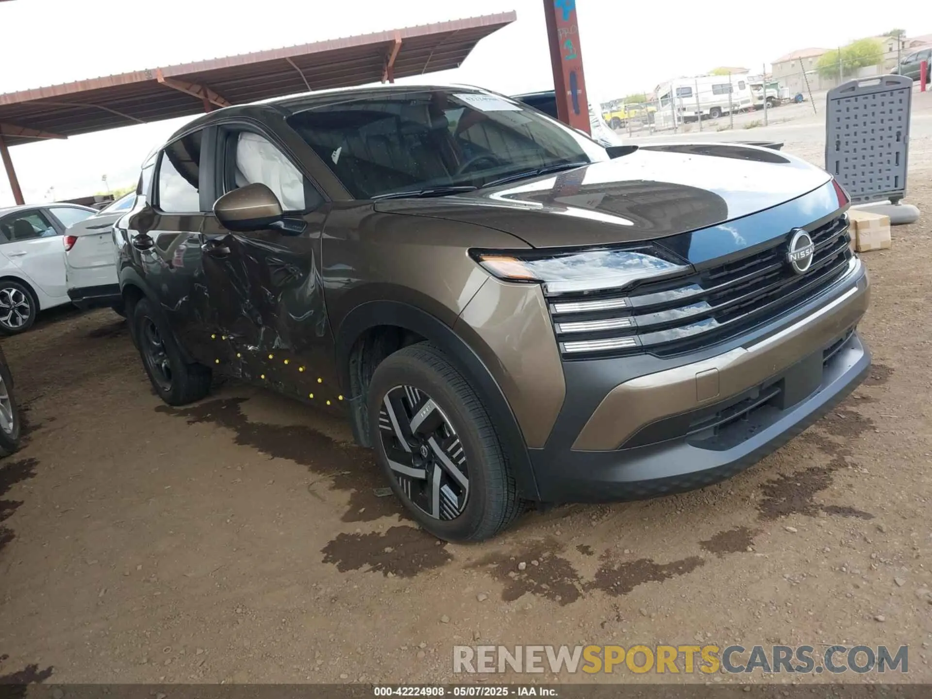 1 Photograph of a damaged car 3N8AP6CA7SL311796 NISSAN KICKS 2025