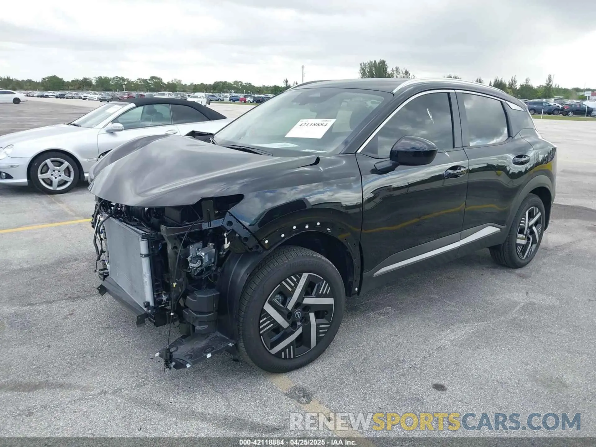 2 Photograph of a damaged car 3N8AP6CA7SL355314 NISSAN KICKS 2025