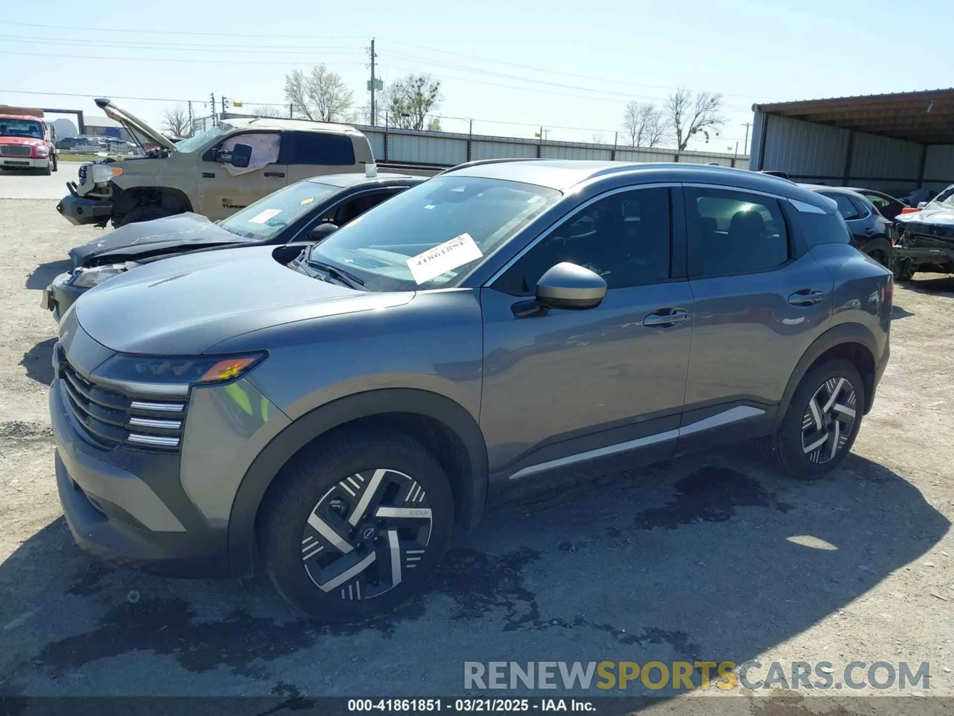 6 Photograph of a damaged car 3N8AP6CA8SL301035 NISSAN KICKS 2025