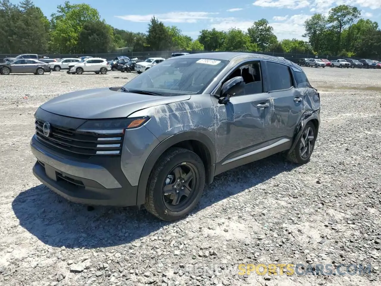 1 Photograph of a damaged car 3N8AP6CA8SL356469 NISSAN KICKS 2025
