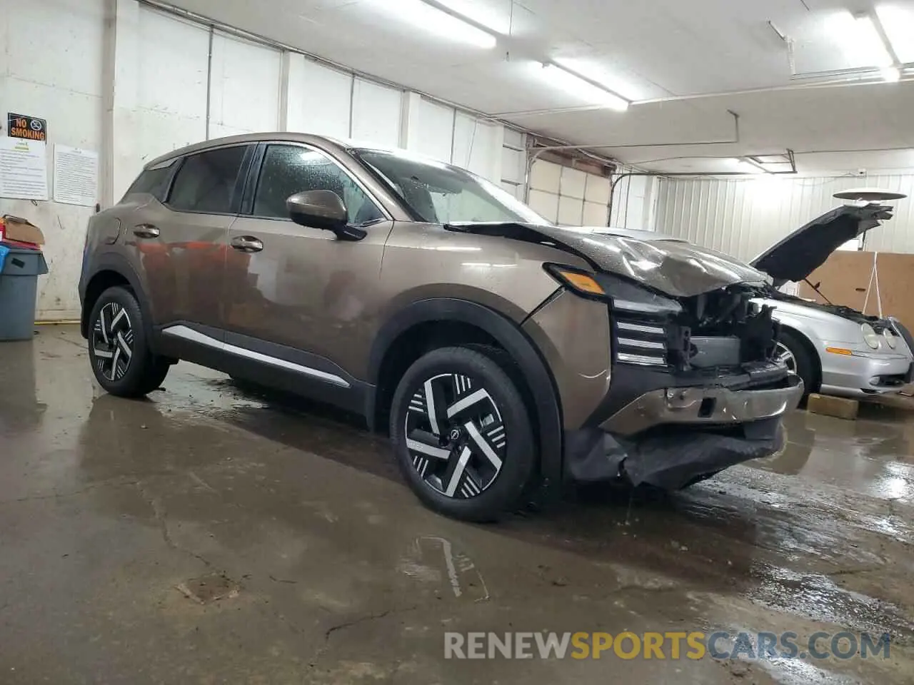 4 Photograph of a damaged car 3N8AP6CA9SL307376 NISSAN KICKS 2025