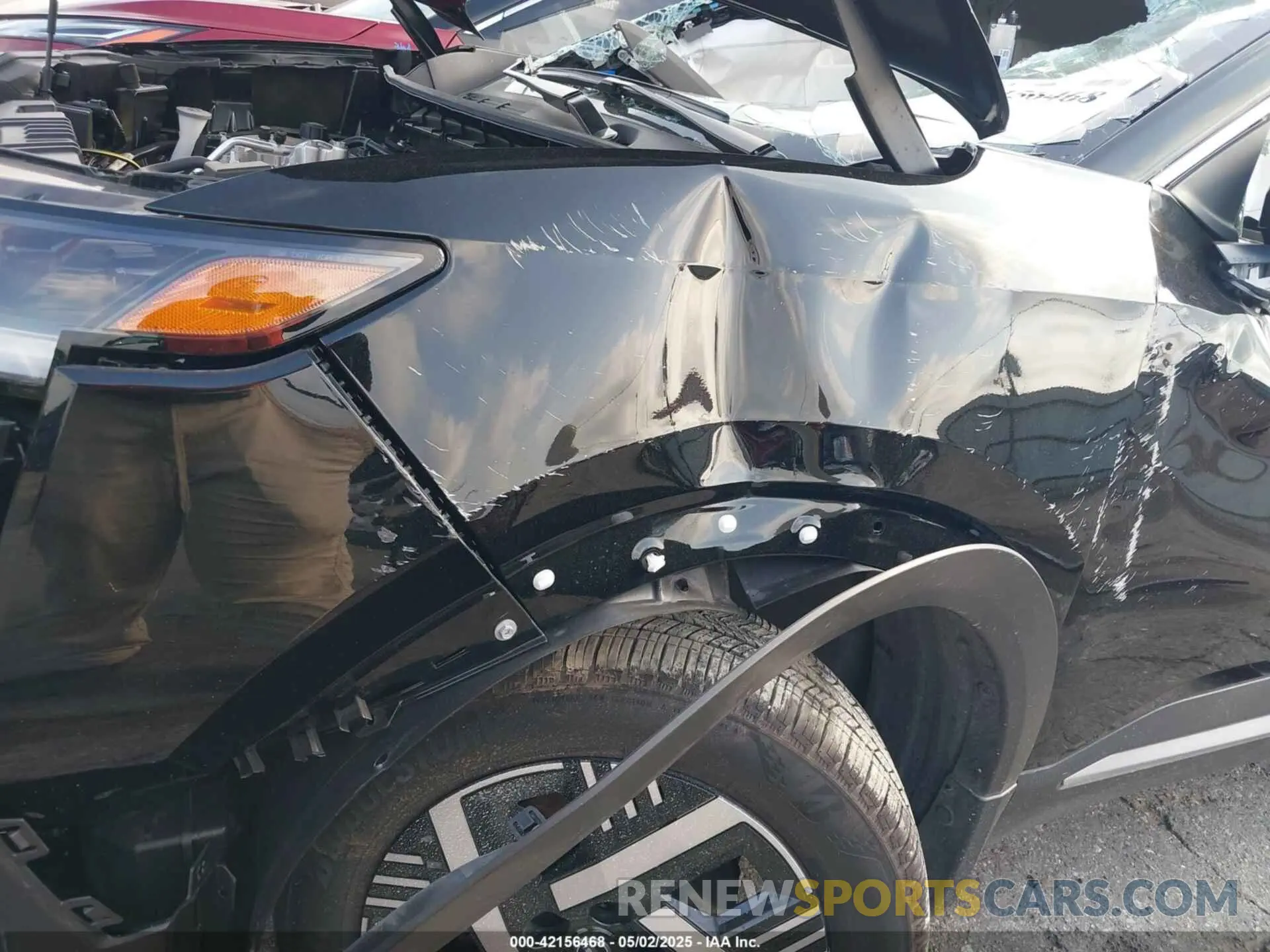 6 Photograph of a damaged car 3N8AP6CA9SL319530 NISSAN KICKS 2025