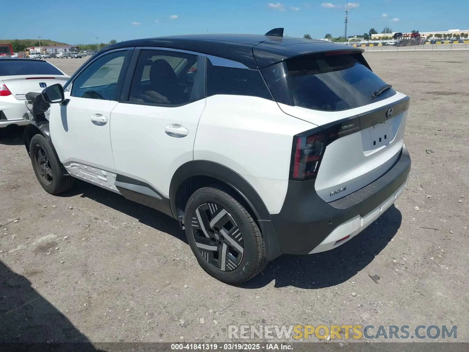 3 Photograph of a damaged car 3N8AP6CA9SL340751 NISSAN KICKS 2025