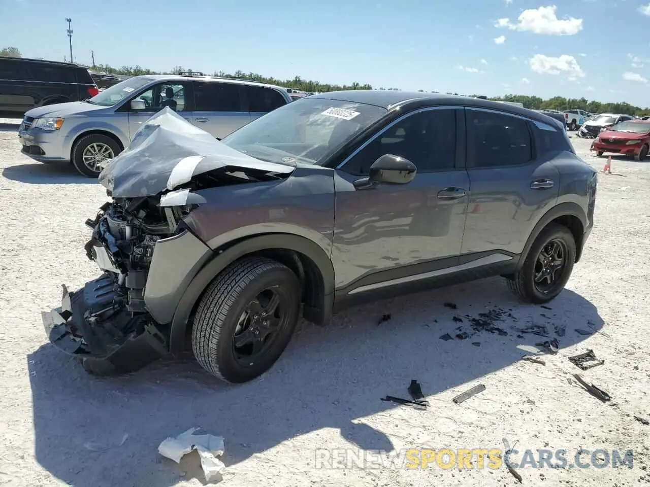 1 Photograph of a damaged car 3N8AP6CA9SL359378 NISSAN KICKS 2025