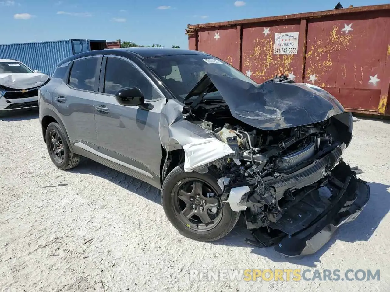 4 Photograph of a damaged car 3N8AP6CA9SL359378 NISSAN KICKS 2025
