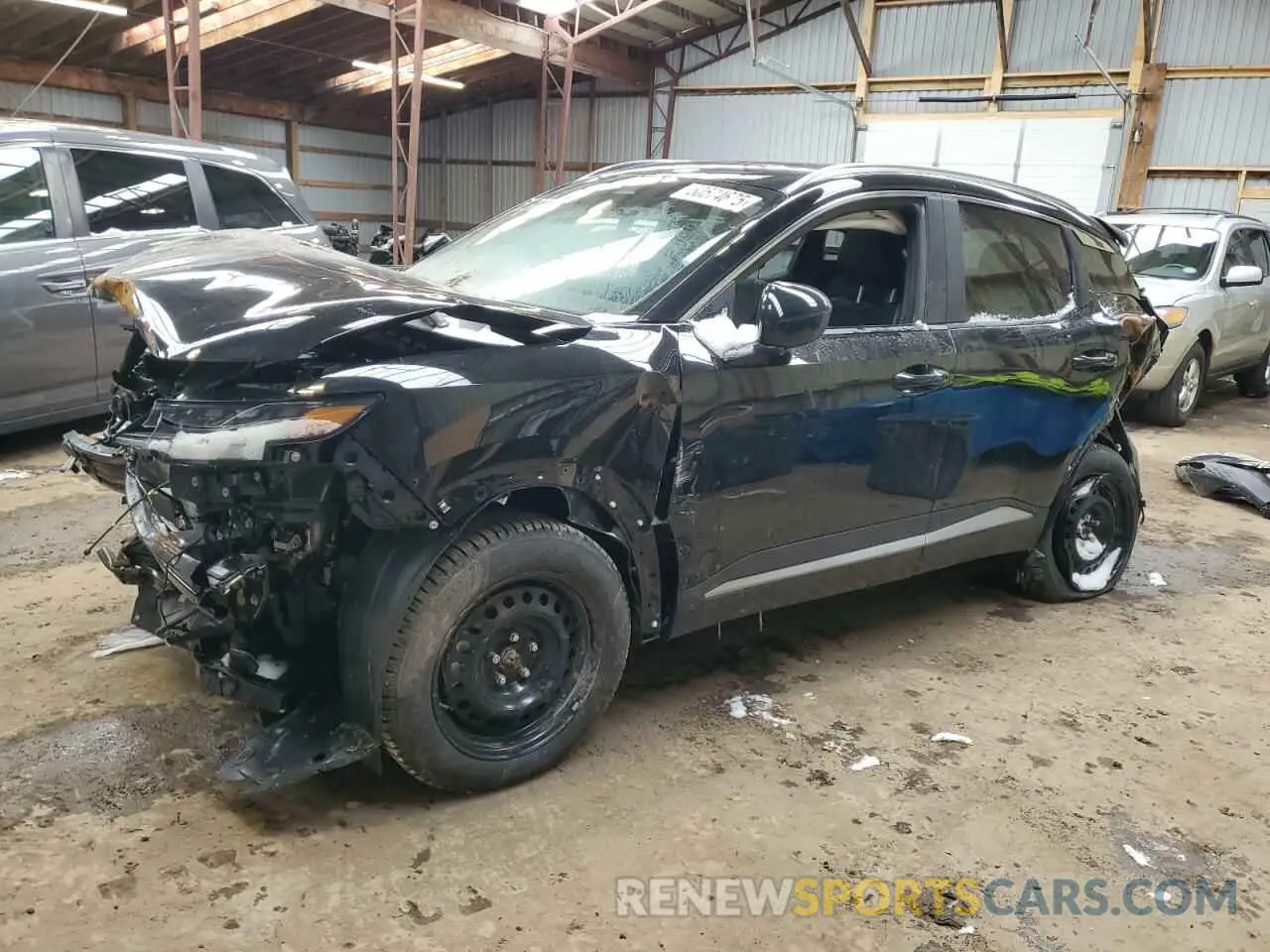 1 Photograph of a damaged car 3N8AP6CB0SL324981 NISSAN KICKS 2025