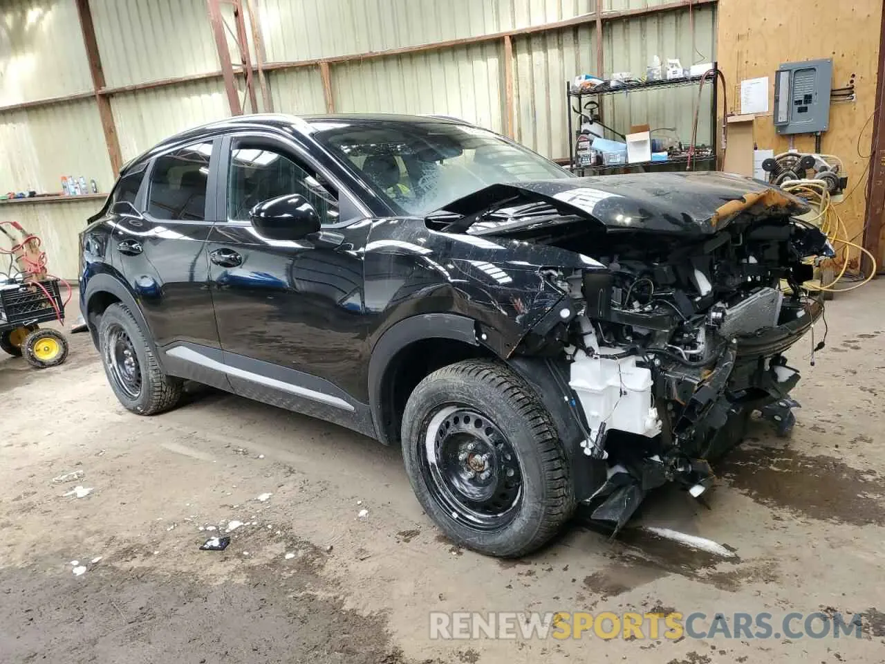 4 Photograph of a damaged car 3N8AP6CB0SL324981 NISSAN KICKS 2025