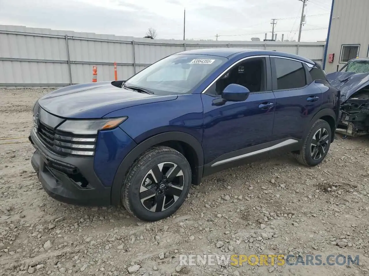 1 Photograph of a damaged car 3N8AP6CB3SL348630 NISSAN KICKS 2025