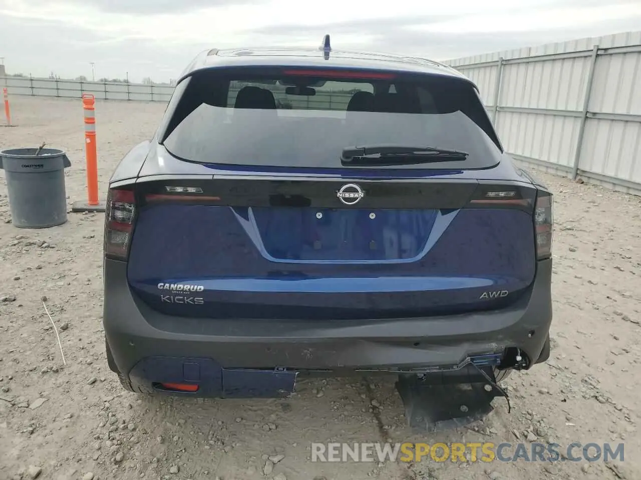 6 Photograph of a damaged car 3N8AP6CB3SL348630 NISSAN KICKS 2025
