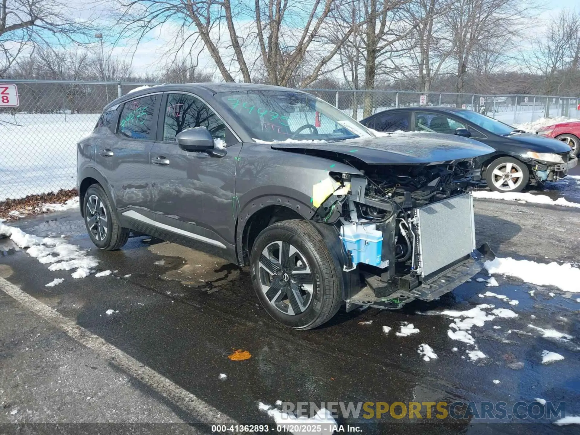 1 Photograph of a damaged car 3N8AP6CB4SL328516 NISSAN KICKS 2025