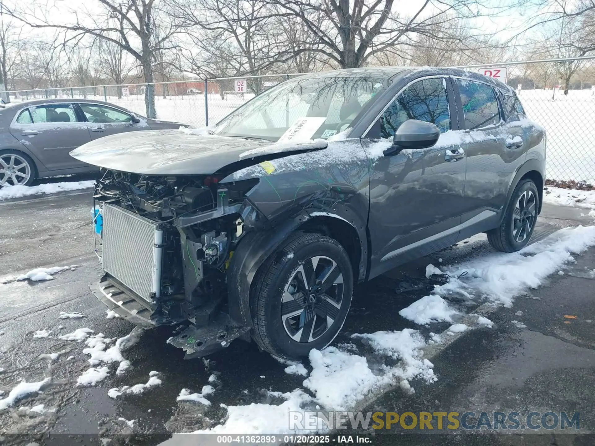2 Photograph of a damaged car 3N8AP6CB4SL328516 NISSAN KICKS 2025