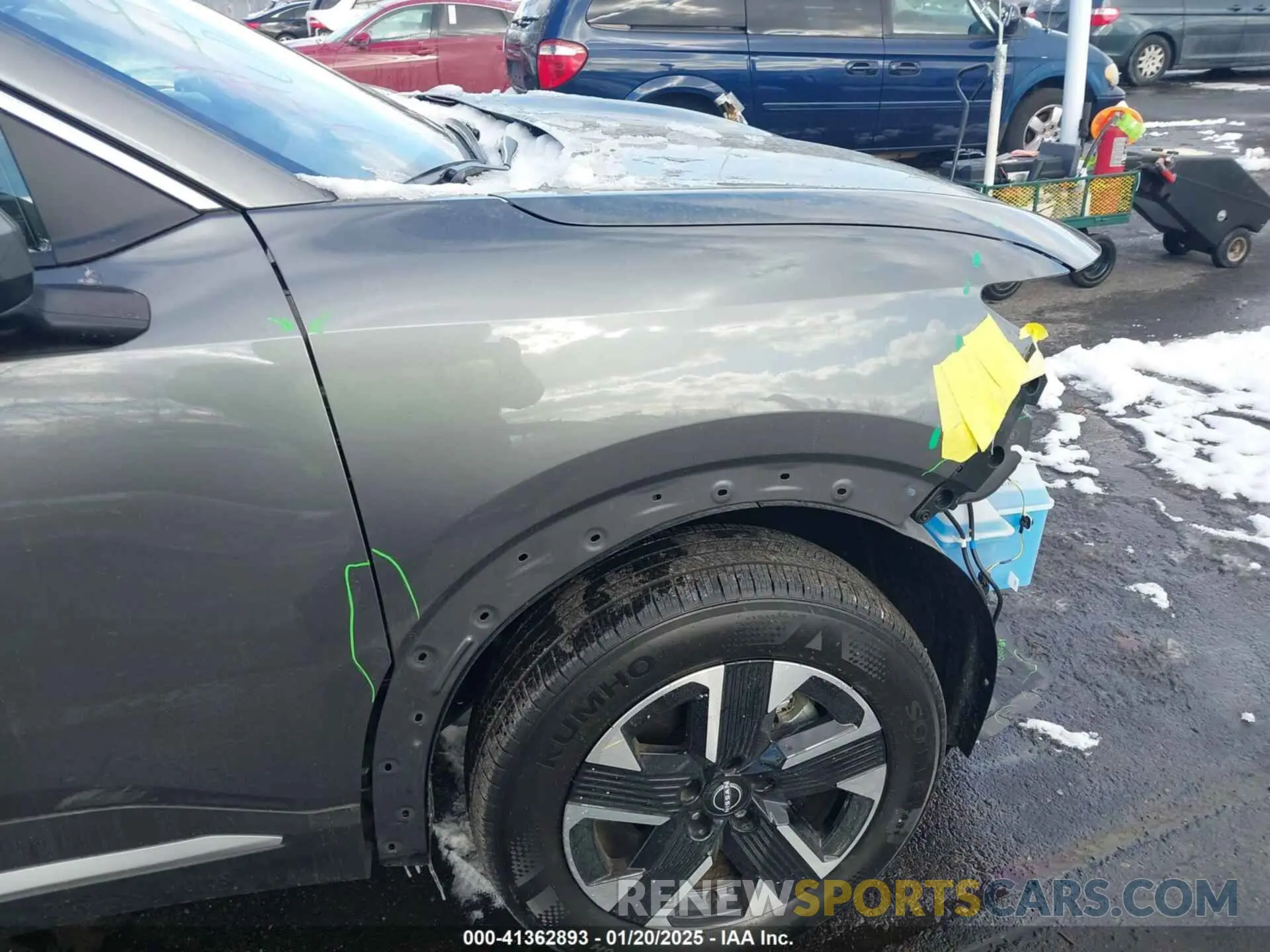 6 Photograph of a damaged car 3N8AP6CB4SL328516 NISSAN KICKS 2025