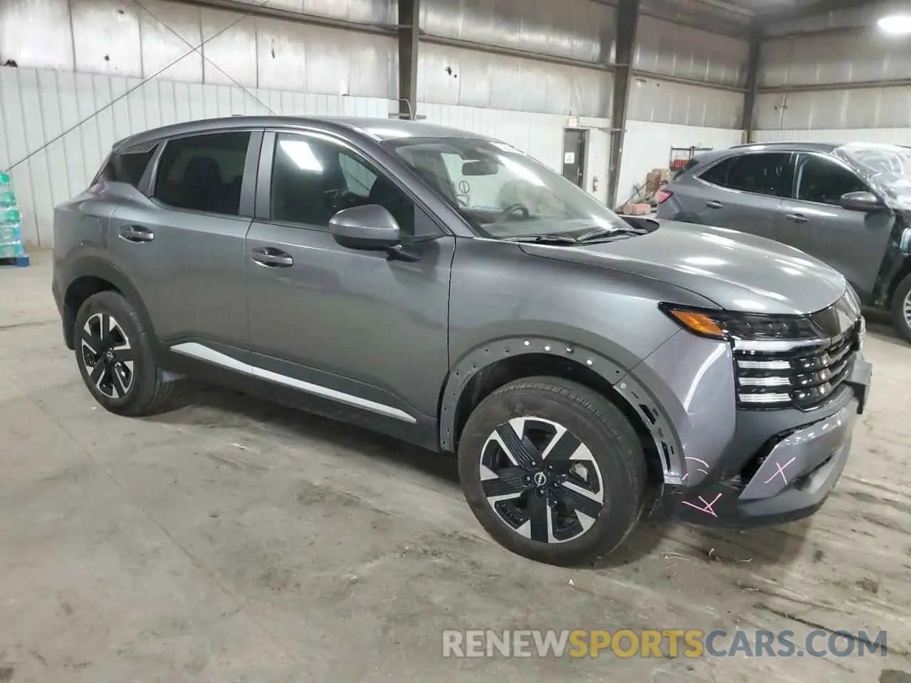 4 Photograph of a damaged car 3N8AP6CB5SL318447 NISSAN KICKS 2025