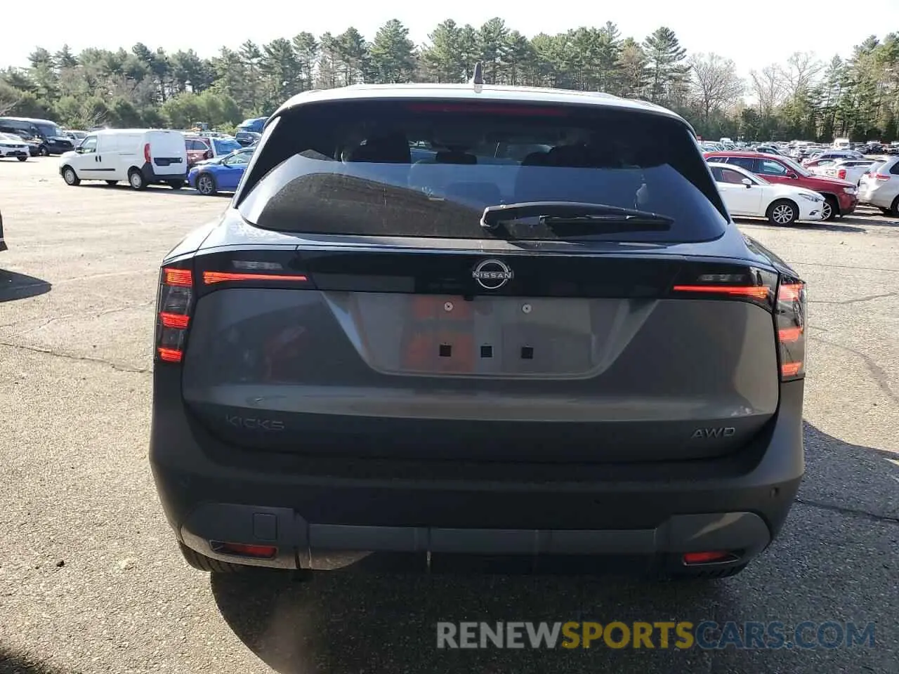 6 Photograph of a damaged car 3N8AP6CB5SL380348 NISSAN KICKS 2025