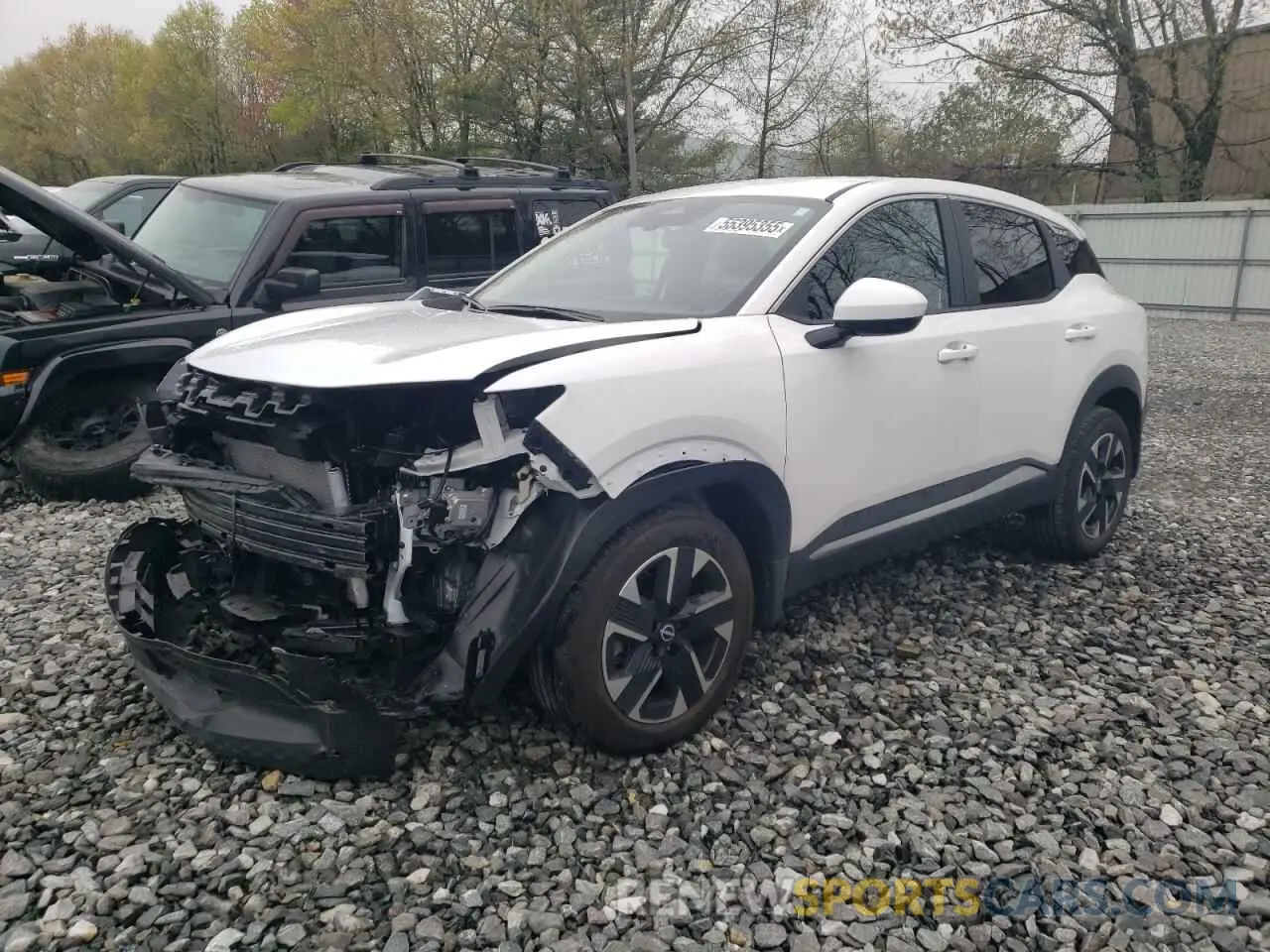 1 Photograph of a damaged car 3N8AP6CB6SL300460 NISSAN KICKS 2025