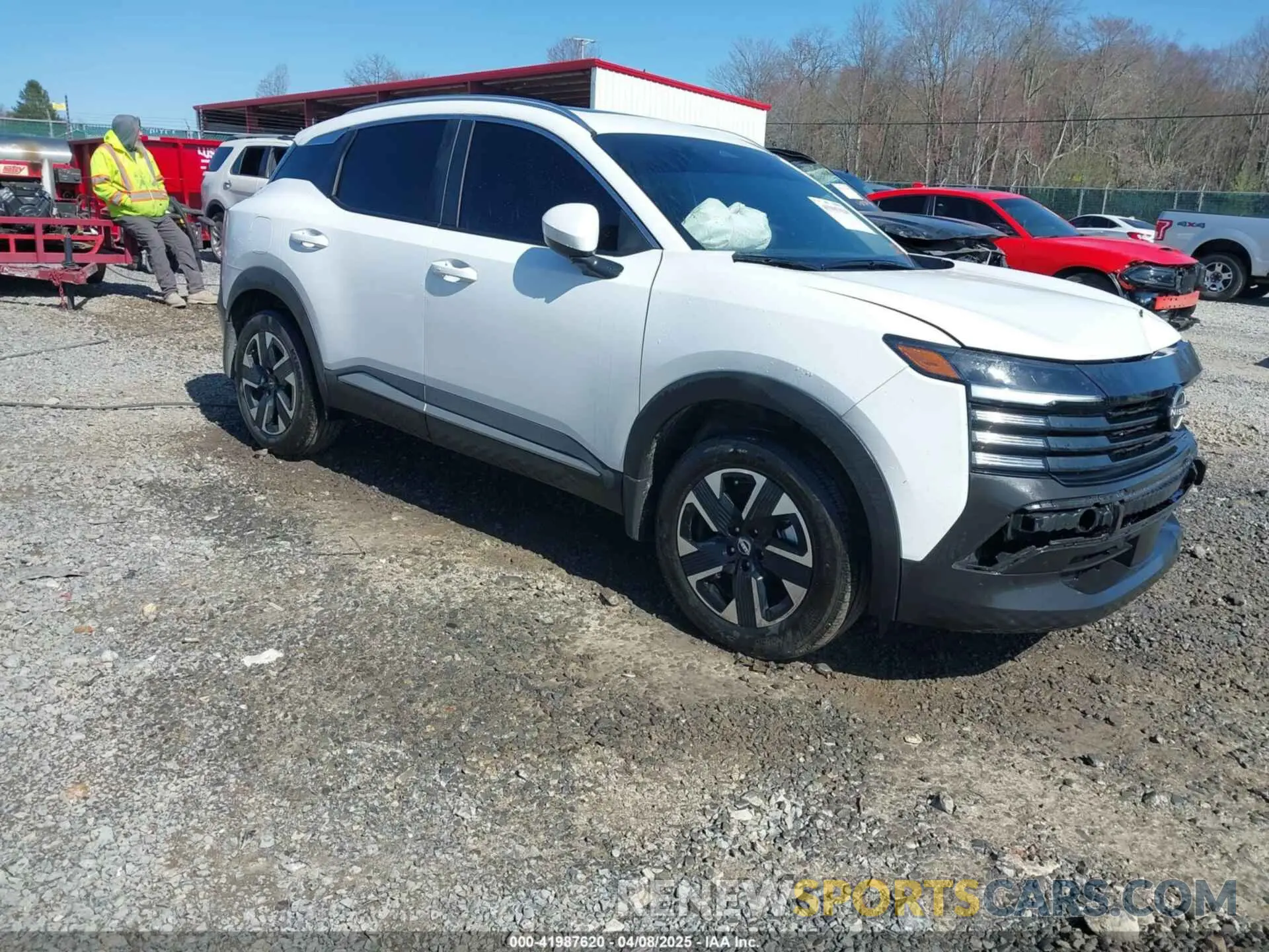 1 Photograph of a damaged car 3N8AP6CB6SL365969 NISSAN KICKS 2025
